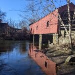 red covered bridge